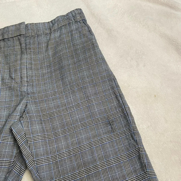 Tibi Cooper Prince Of Wales Checked Wool And Silk-blend Track Pants 28588 - Picture 13 of 15